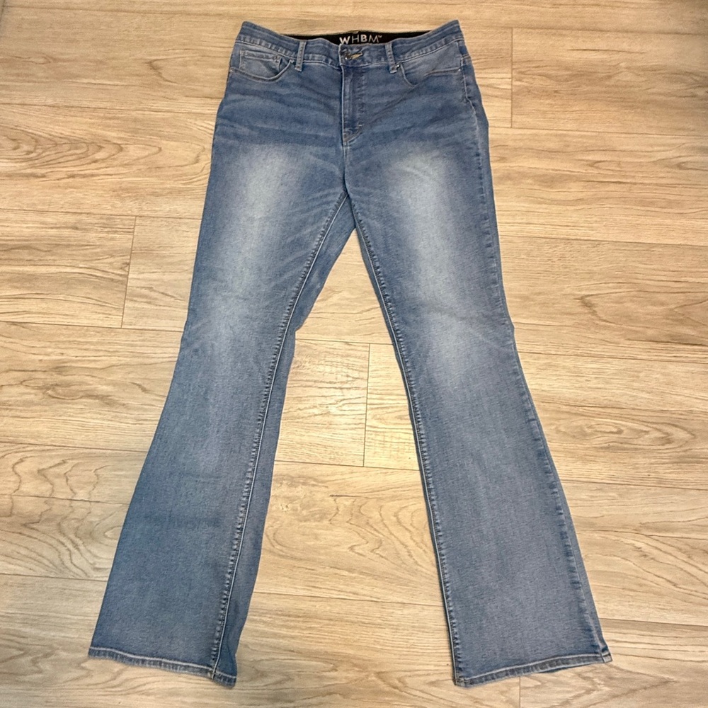 White House Black Market Slim Boot Cut Jeans - Picture 2 of 6